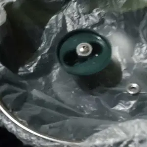 Panci Listrik Elektrik Free Kukusan Plastik Steel /Anti Lengket/Teflon Listrik/Panci Penggorengan 0.8L Hijau Putih