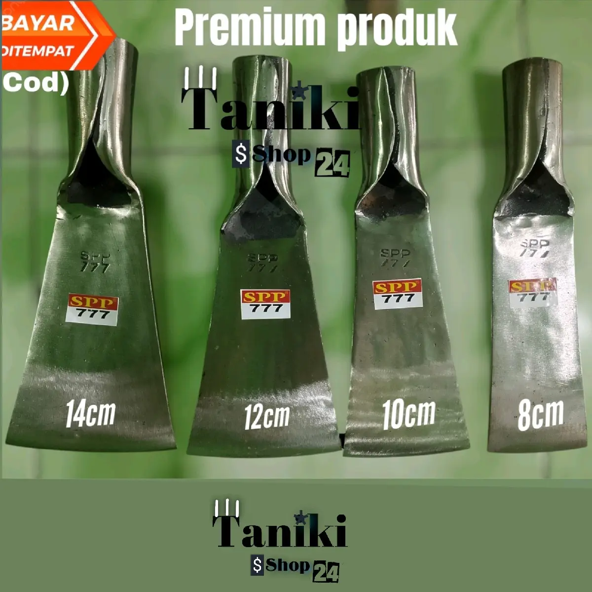 Dodos Sawit SPP 777 TOP produk Bahan Besi Per Ukuran Mata 8-14 Ketebalan 5mm