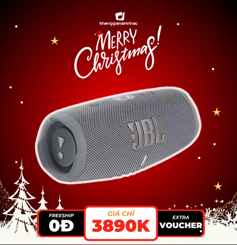   KOC  Loa Di Động Bluetooth JBL Charge 5- Nghe Nhạc Củ Loa Chống nước Bass căng Nhỏ gọn 