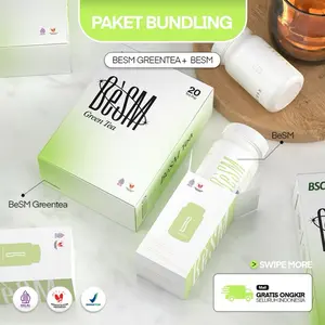 BSC | PAKET BESM GREEN TEA ISI 20 BESM ISI 30