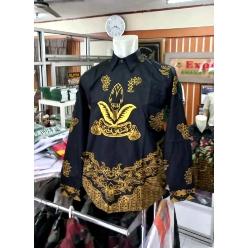 BATIK PEMUDA MUHAMMADIYAH TERBARU Bahan Katun Lapis Furing Baju 5