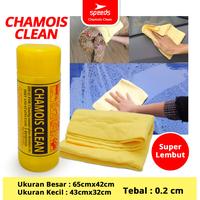 Gambar SPEEDS Lap Mobil Chamois Kain Lap Tebal Plas Serbaguna Daya Serap Tinggi Lentur 32x43cm - 32x43cm dari Calary Toys Kota Surabaya 1 Tokopedia