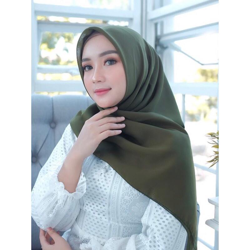 Bella Square Premium Anti Letoy | Hijab Kerudung Segi Empat Bella Square 40+ Warna 4
