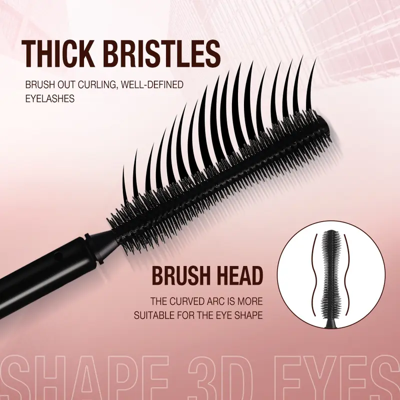 O.TWO.O Waterproof Mascara VOLUME & CURLING Long Lasting 36H Make Up 5