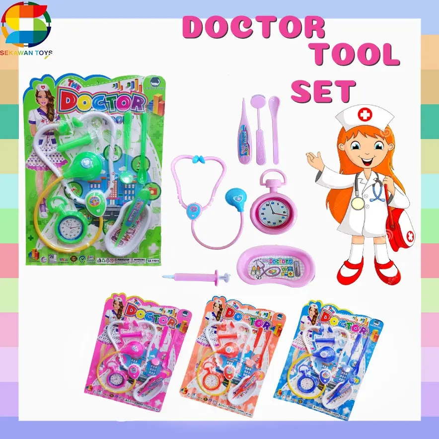 (BISA COD) Mainan Edukasi Anak Alat Kedokteran / Doctor Tool Set TERMURAH!!GA11011