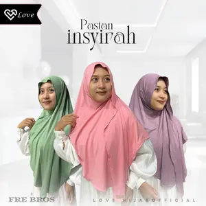 pashmina instan pastan insyirah bahan jersy premium by love x intania