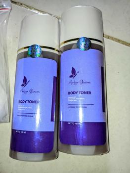 Product Review of PAKET 2 TONER BADAN MARLENA DNA SALMON BODY TONER MARLENA BPOM from s**i 1