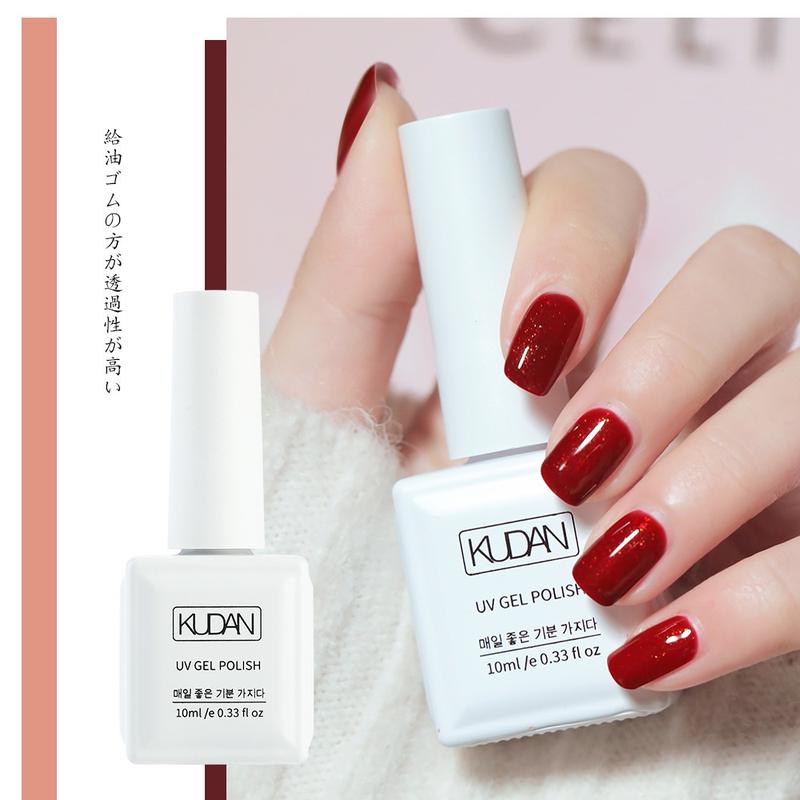 WWEN KUDAN Cat Kutek Gel Polish Wanita 10ML Pewarna Kuku SUN UV LED Pengering Kutikula Jari Tangan Kaki Cewek Nail Art Colors Halal Sholat Muslimah Base Top Matte Coat Impor Terbaru 4