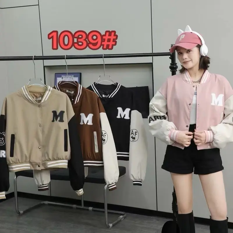 Jaket crop wanita premium KD#1039 0