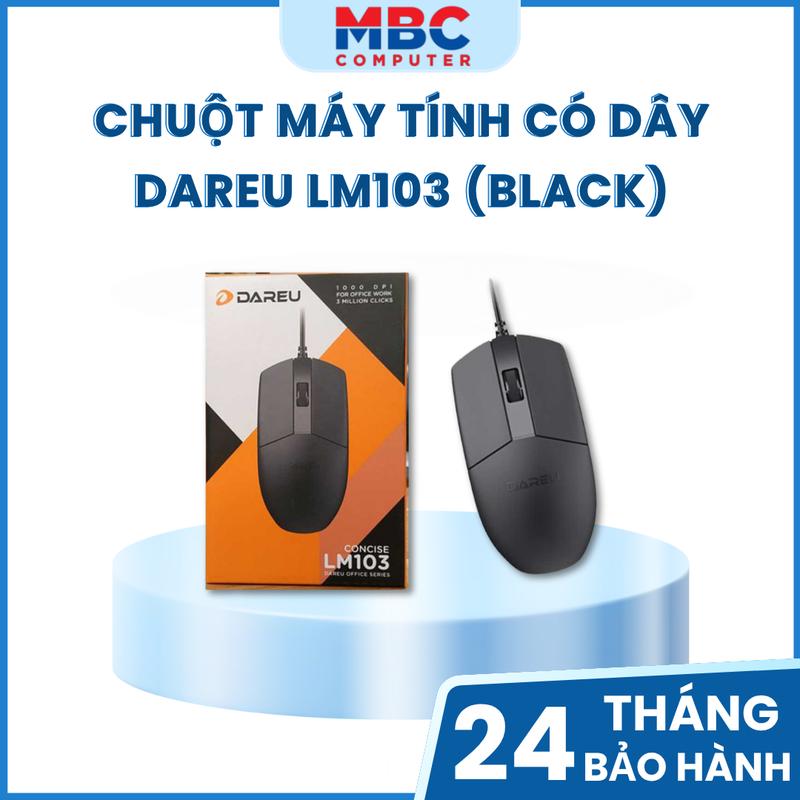 Chuột máy tính có dây DAREU LM103 (Black)