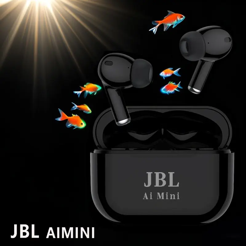 JBL AIMINI True Wireless Earbuds, 10mm Drivers with Big Bass, Bluetooth 5.3, 30H Long Playtime, Water-Resistant, 2 Mics for AI Clear Calls, 22 Preset EQs 0