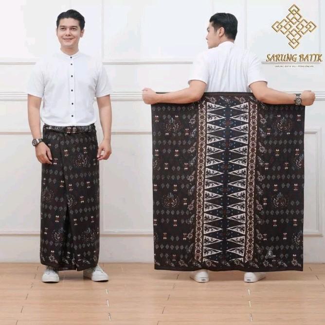 SARUNG BATIK GUS IQDAM SARUNG BATIK PRIA SARUNG KEKINIAN BAHAN ADEM DAN NYAMAN Muslim Motif Santri Dewasa Pekalongan 1