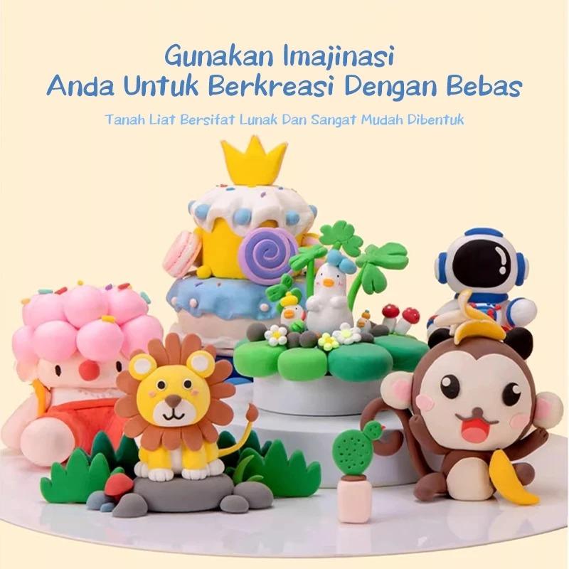 Clay Mainan Anak isi 12 Pcs | Mainan Edukasi Anak 12 Warna 2