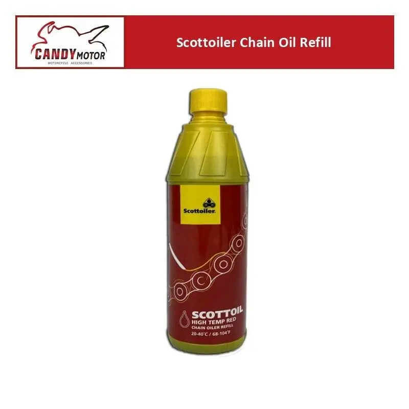 Candymotor🇸🇬SG Seller Scottoiler Chain Oil Refillable tube hose