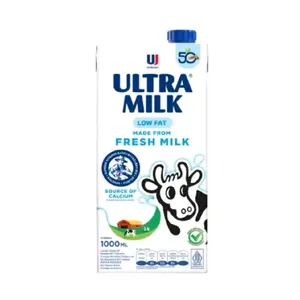 Susu UHT Ultra Milk Low Fat 1000ml