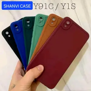 VIV- Y91C Y1S CASE PRO CAMERA MACARON CASING SOFTCASE SILIKON