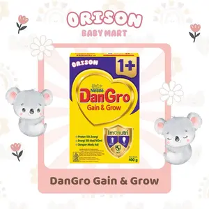 DanGro Gain & Grow 1+ 400gram ( Susu Untuk Menambah BB Anak) Rasa Madu Asli