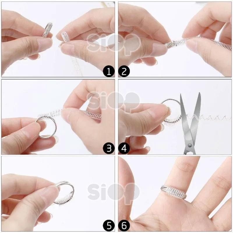 Pengganjal Cincin Pengecil Ukuran CINCIN ADJUSTER Silikon 4