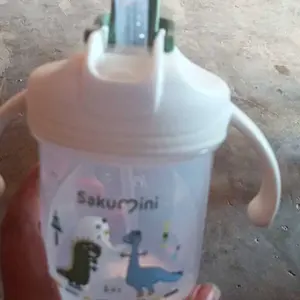 Sakumini 3in1  Botol Gelas Minum Sedotan Viral Anak-Anak Training Straw Sippy Cup Anak Bayi Anti Tumpah Anti Sedak