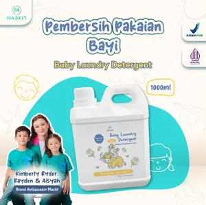 Deterjen Bayi Baby Detergent Maskit 1L Baru lahir Balita
