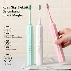 Sikat Gigi Sonic Dewasa Anti Air BPOM Certified Desain Ergonomis Bebas Iritasi Tahan Air Nyaman Digunakan