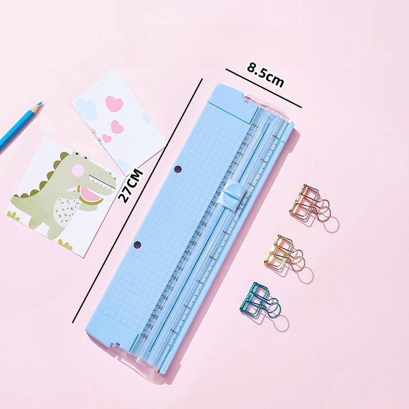 Product Introduction of Máy Tỉa Máy Cắt Giấy Cầm Tay Mini, Jef, 1 Chiếc, Có Bảo Vệ An Toàn, 6 Màu Có Sẵn, Thích Hợp Cho Sổ Lưu Niệm, Chụp Ảnh, Cắt Giấy, Sáng Tạo Tự Làm 13