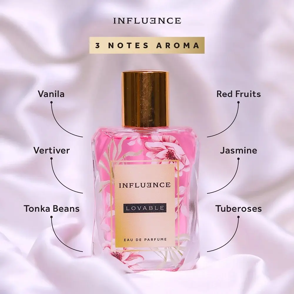 Parfum Influence Lovable Edp Wanita Wangi Tahan Lama 12 Jam 50ml