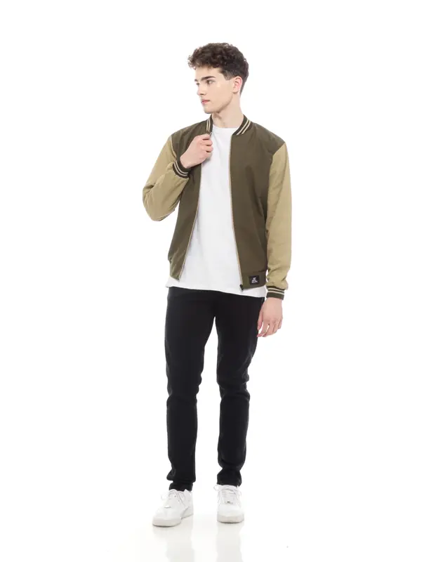 ALTHA Jaket Bomber Polos Basic Premium Jaket Bomber Bahan Kanvas Premium Best Seller Jaket Bomber Kanvas Elegant 4