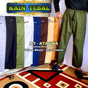 KAIN TEBAL | Celana Sholat Haji dan Umroh - celana pria sirwal komprang pangsi