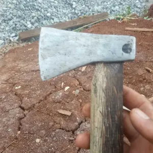 Kampak Baja Gagang Kayu Aren kampak Tajam kampak Tukang Bangunan Besi