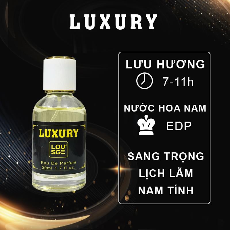  Nước hoa nam Sang Trọng Lịch Lãm Nam Tính - Luxury Lou'sge Parfum  men perfume  