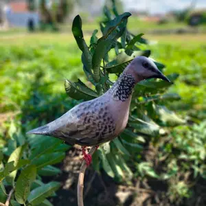 boneka mainan jontrot burung tekukur/ patung manuk derkuku mirip aslinya
