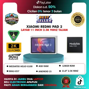 XIAOMI REDMI PAD 2 4GB RAM 128GB ROM GARANSI RESMI 1 TAHUN INDONESIA