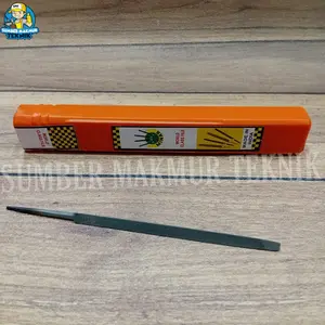 Kikir Segitiga Segi Tiga 4 inch Minar India Asli Original Slim Taper Files India 4”