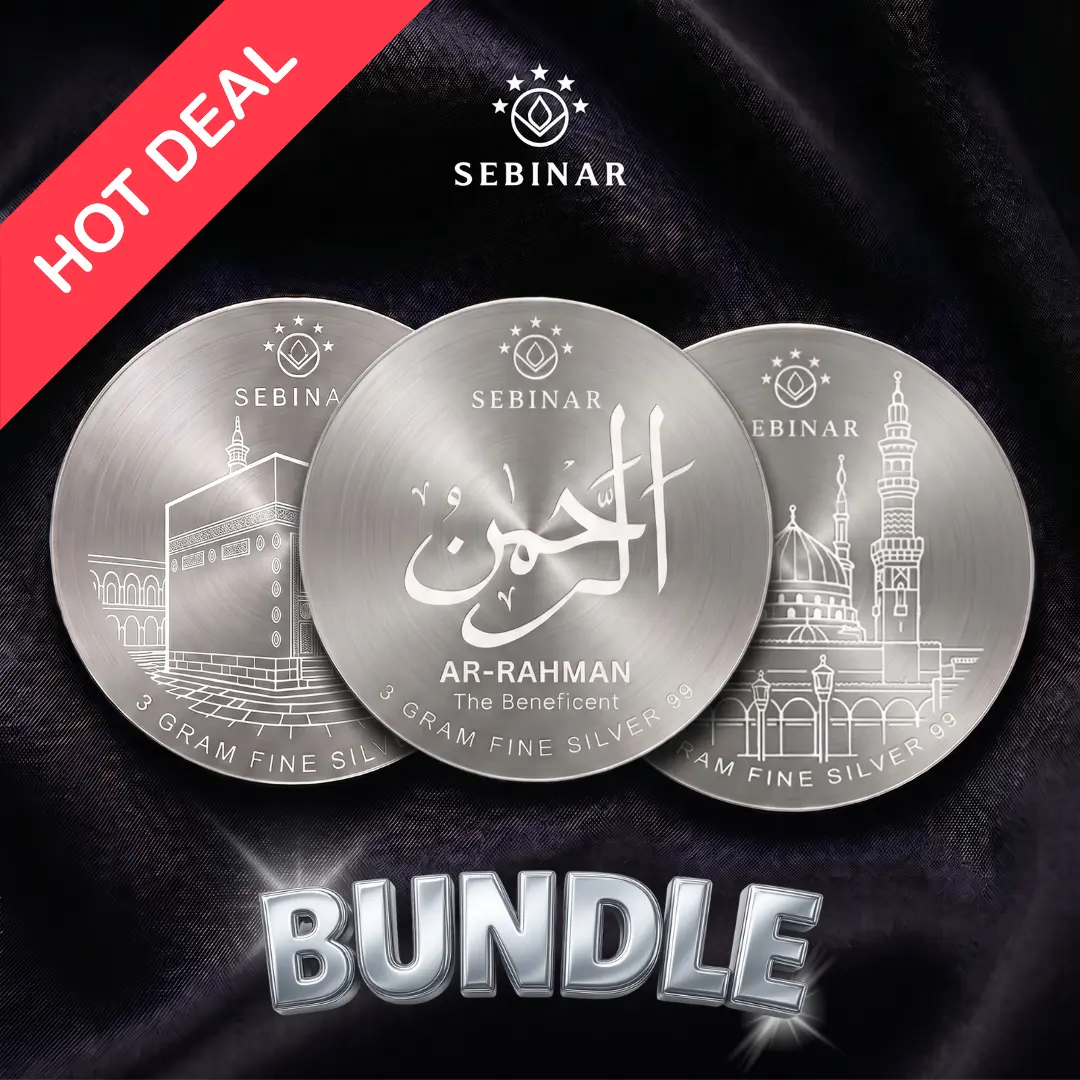 Promo Bundle Coin Original Series 99 - Fine Silver 99 - Koin Perak - Perak Murni - SEBINAR Silver Coin