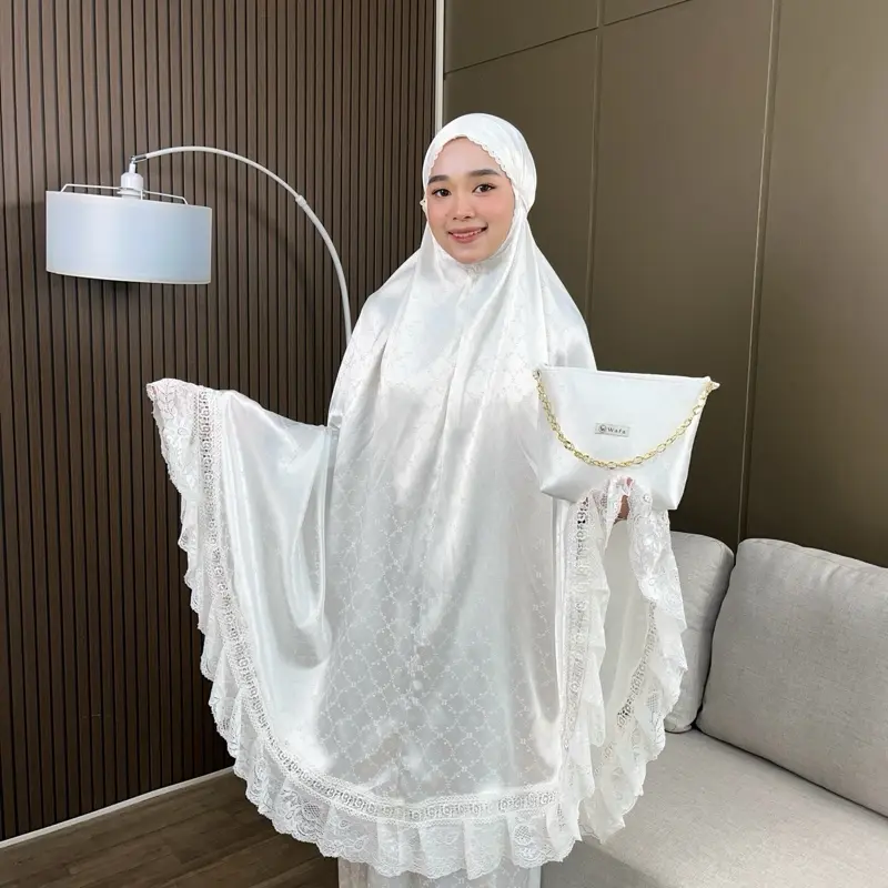 MUKENA_WAFA - Series Dinaya Motif Terbaru | Bahan Armany Silk Jaguar