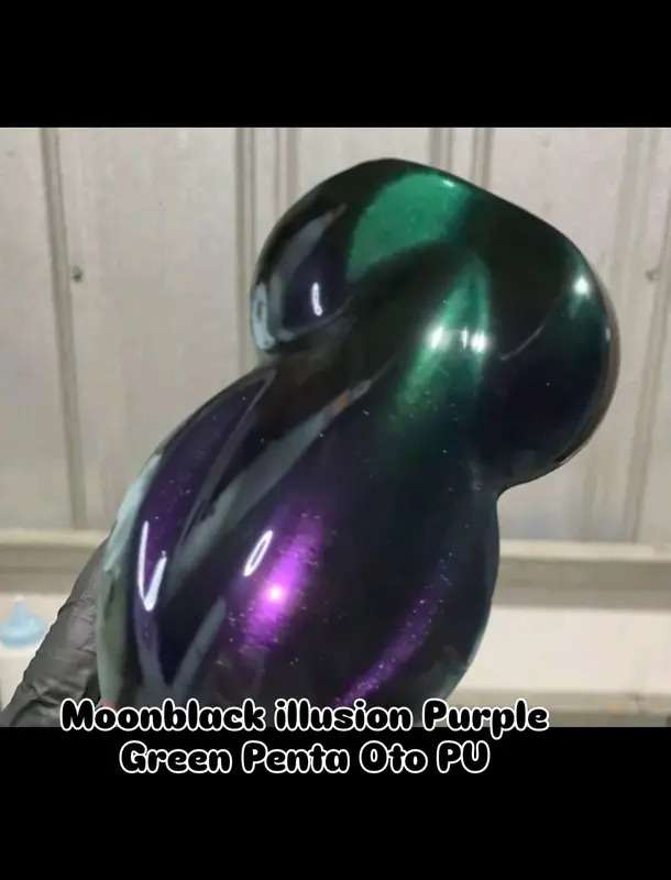 Moonblack illusion Purple Green Penta Oto 0