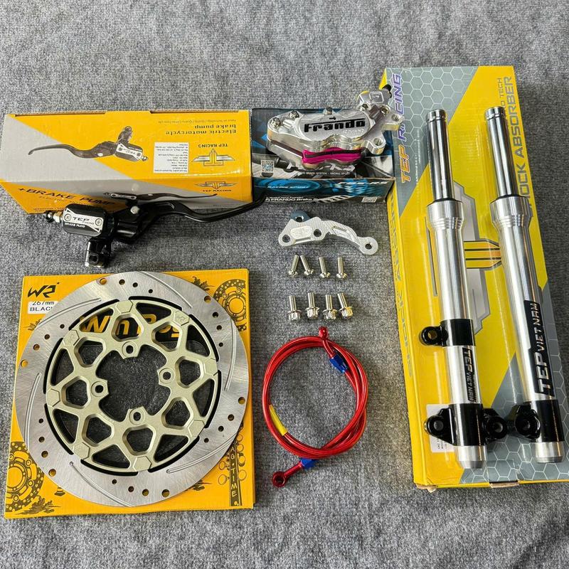 Combo Heo Pat Đĩa Sirius 50-110cc - Dễ Sử Dụng - Hỗ Trợ Xe Máy Phụ Tùng Phanh