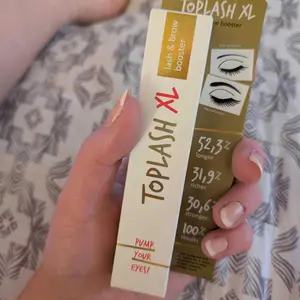 TOPLASH Lash and Brow Serum Natural Serum Bulu Mata dan Alis Alami Membantu Menebalkan Bulu Mata