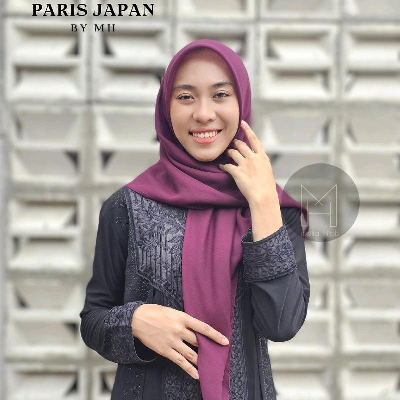 PARIS JAPAN PREMIUM BY MH Muslim Jilbab Segi Empat 8