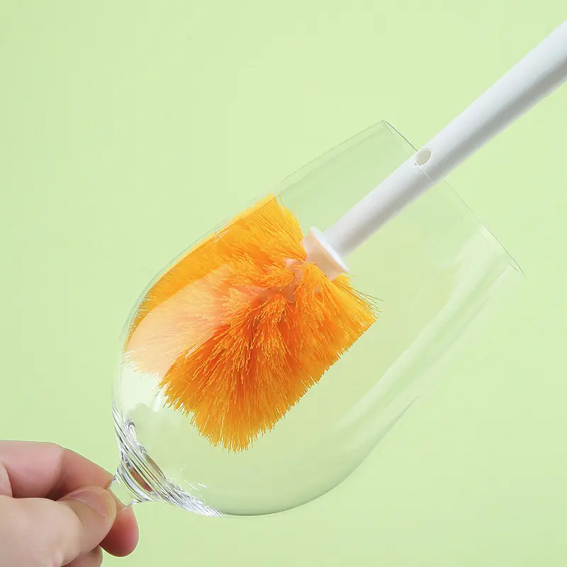 2 Counts 5-in-1 Detachable Water Bottle Brush, Long Handle Bottle Cleaner Brush with Straw Brush, Cup Lid Cleaning Brush, Cup Brush