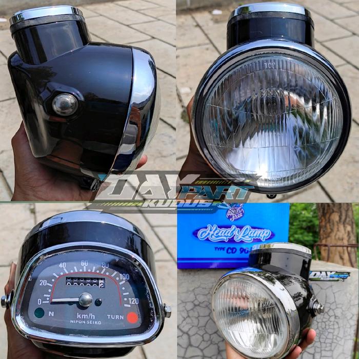 Jual BATOK CD DAY BATOK LAMPU CD IMPORT REFLEKTOR LAMPU CD 90 SET SPIDO ...