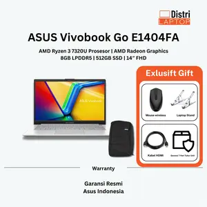 Laptop ASUS Vivobook Go E1404FA Ryzen 3 7320U 8GB 512GB SSD 14" FHD Windows