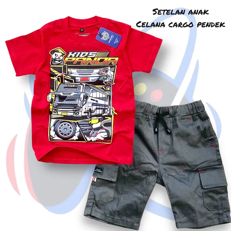 Baju Kaos Anak Motif Bis Telolet Terbaru Setelan Anak Laki Laki Fashion Anak 3