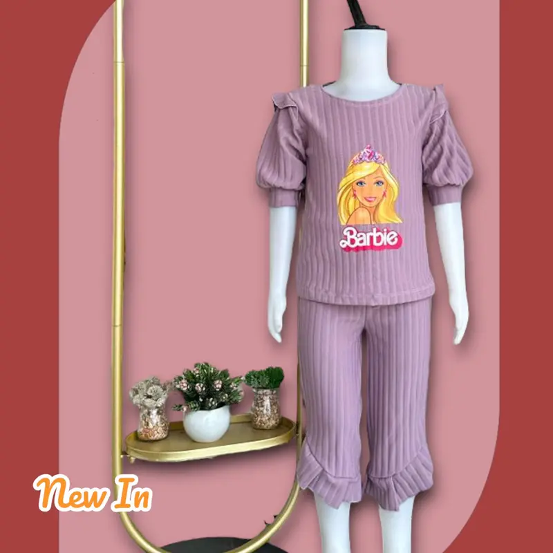 Promoo..!! One Set Mixuee. Knit Hornet Anak Perempuan.Estimasi anak Usia 1-5thn Setelan celana Panjang Knit Anak. Setelan Mixue Anak Viral. Set Anak Mixue Viral 3