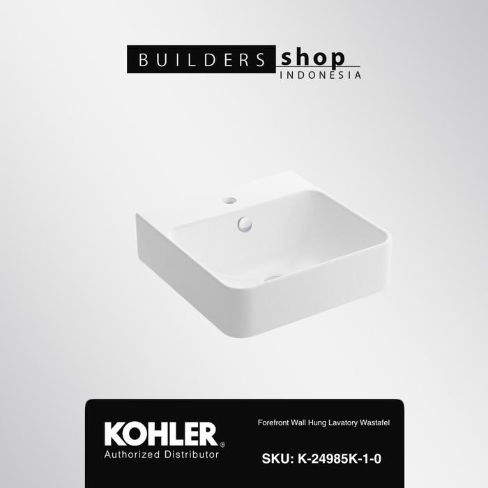 Promo KOHLER - Forefront Wall Hung Lavatory Wastafel Gantung K-24985K-1 ...