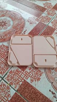Product Review of PUSAT17 CERMIN LIPAT PORTABLE PERSEGI / CERMIN KACA RIAS MAKE UP / CERMIN MEJA DUDUK SEGI / KACA CERMIN MAKEUP SERBAGUNA / BEAUTY MIRROR from u**5 1