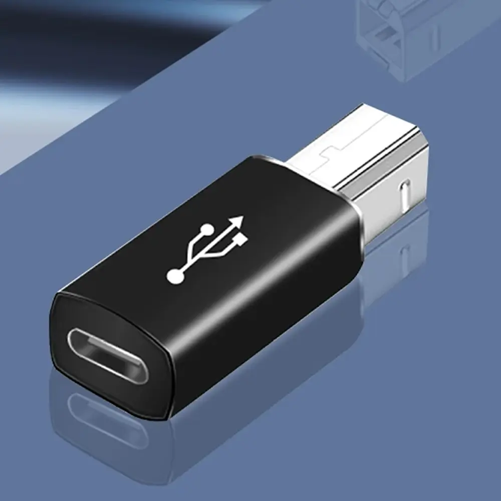 Converter Printer Adapter USB Type C To USB-B 2.0 Cable