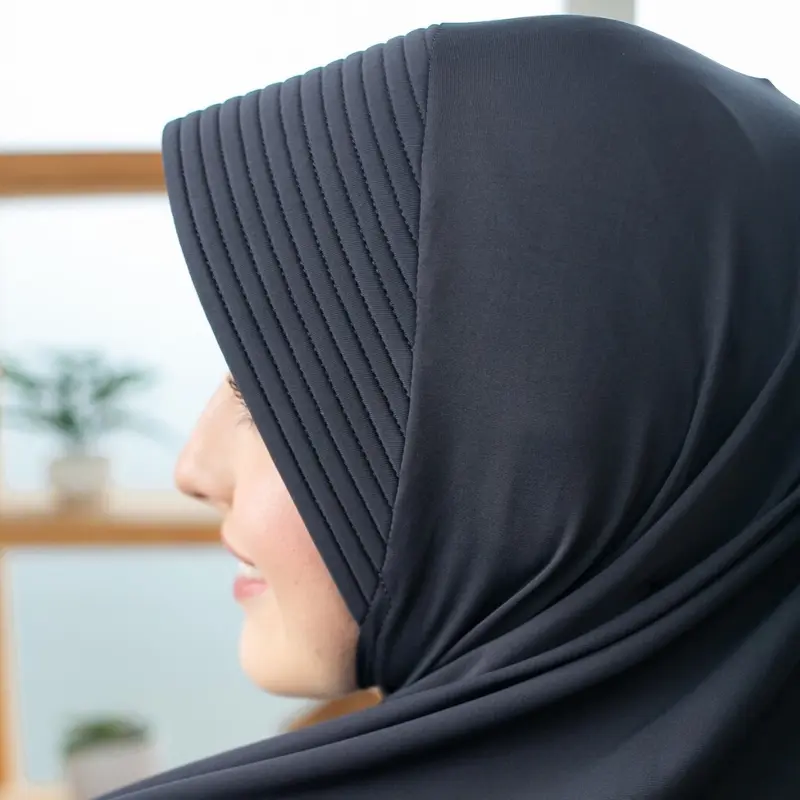 HIJAB KERUDUNG INSTAN BERGO polly spandex 1