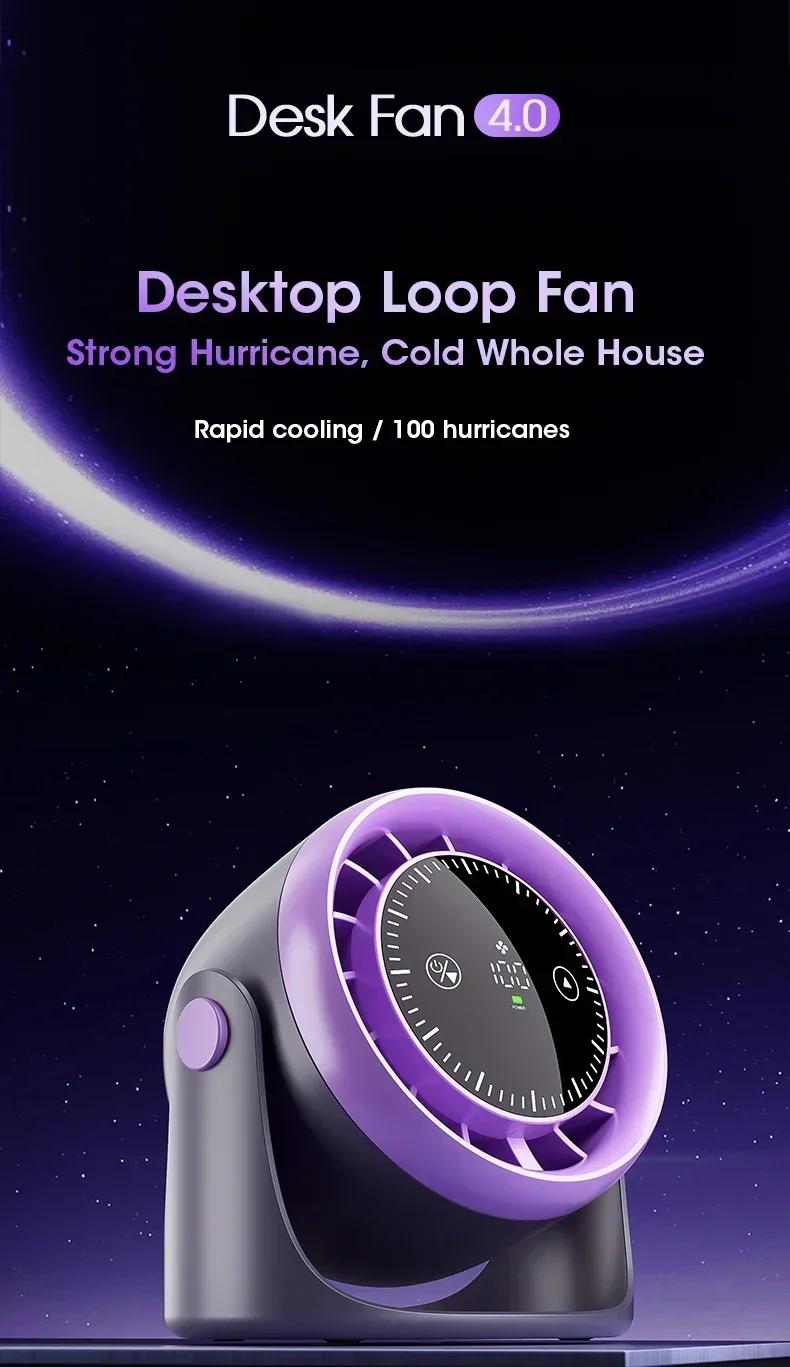 Kipas Meja Kantor Mini USB Terbaru 2026 dengan Sirkulasi Udara, Baterai Isi Ulang 3000mAh, Tahan Lama dan Portabel, Layar Sentuh LED, Dapat Diputar, Mode Senyap, 100 Kecepatan, Sirkulasi Udara 360° Kipas Meja Kantor Mini USB Terbaru 2026 dengan Sirkulasi Udara, Baterai Isi Ulang 3000mAh, Tahan Lama dan Portabel, Layar Sentuh LED, Dapat Diputar, Mode Senyap, 100 Kecepatan, Sirkulasi Udara 360°